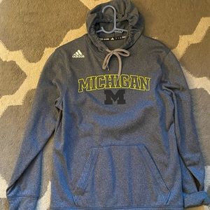 Adidas University of Michigan men’s medium hoodie